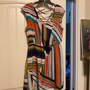Target Xhilaration multi-colored sun dress
